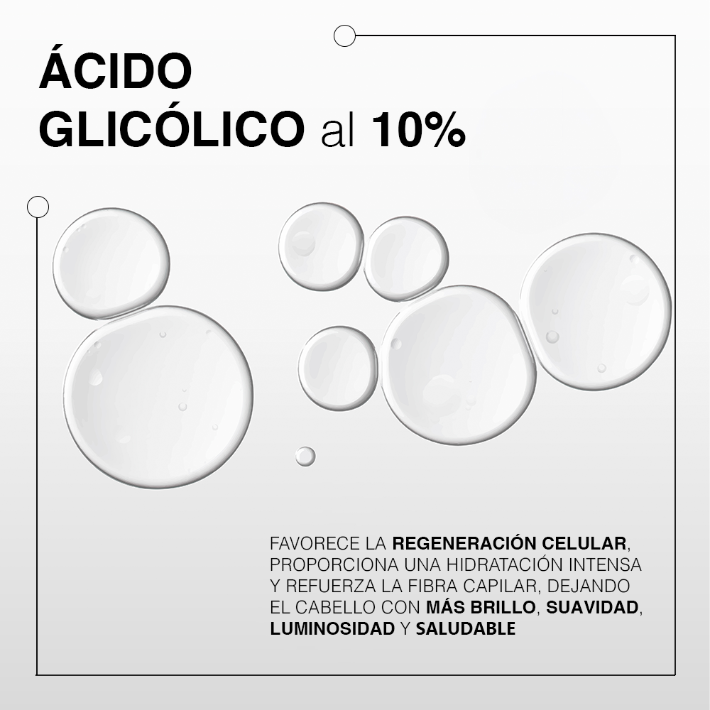 Glycolic acid hair mask