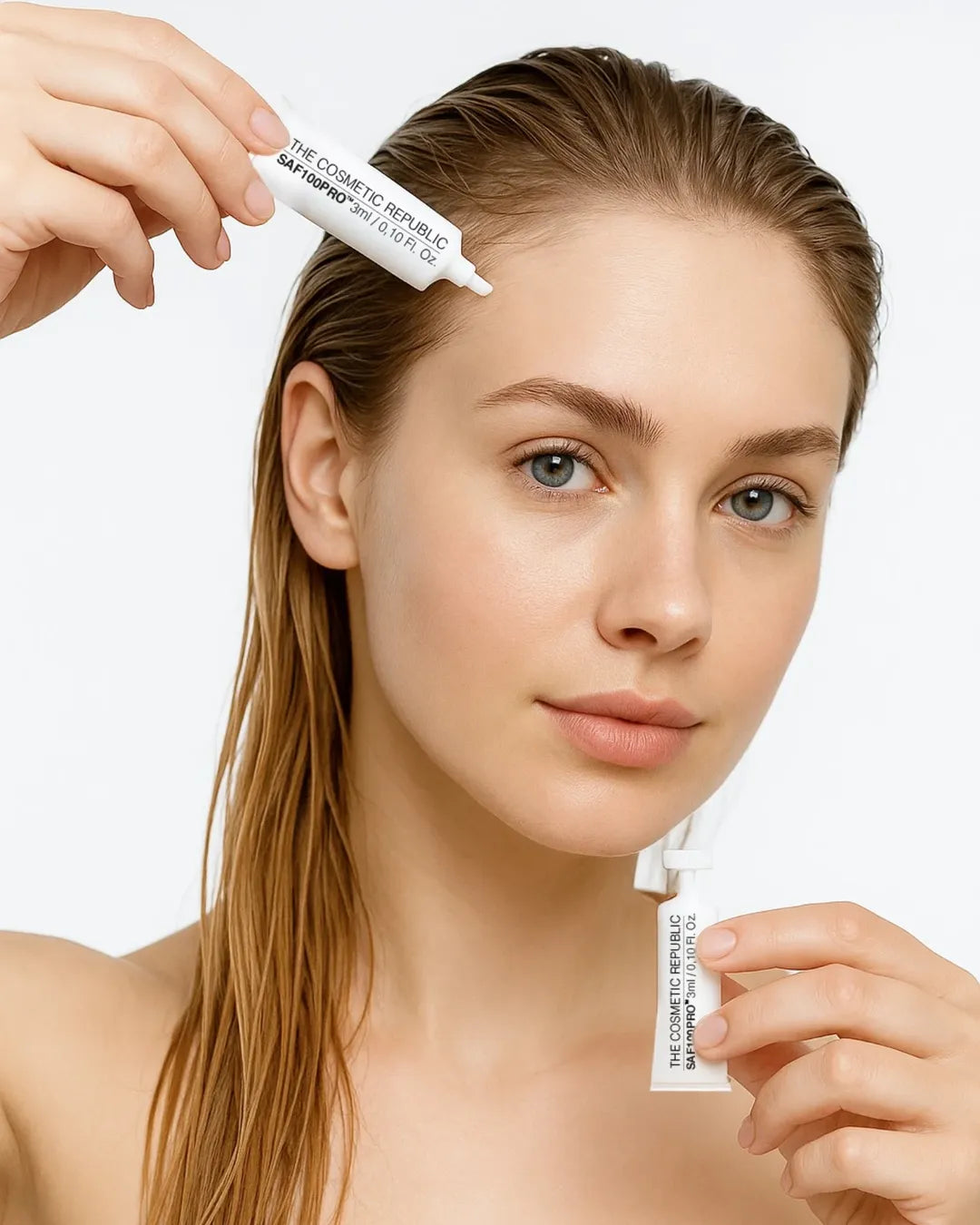 SAF100 PRO hair booster ampoules