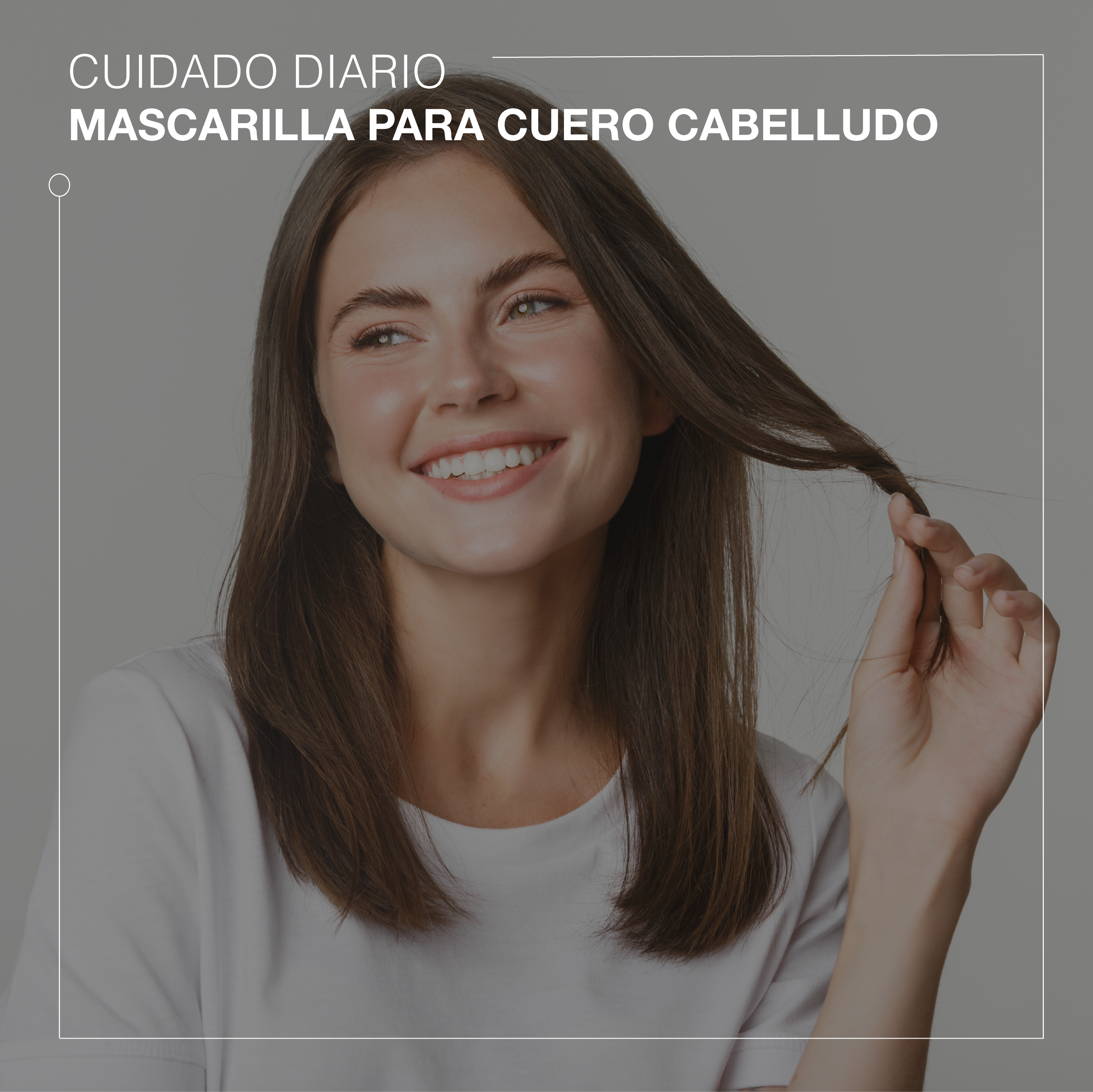 Mascarilla para cuero cabelludo