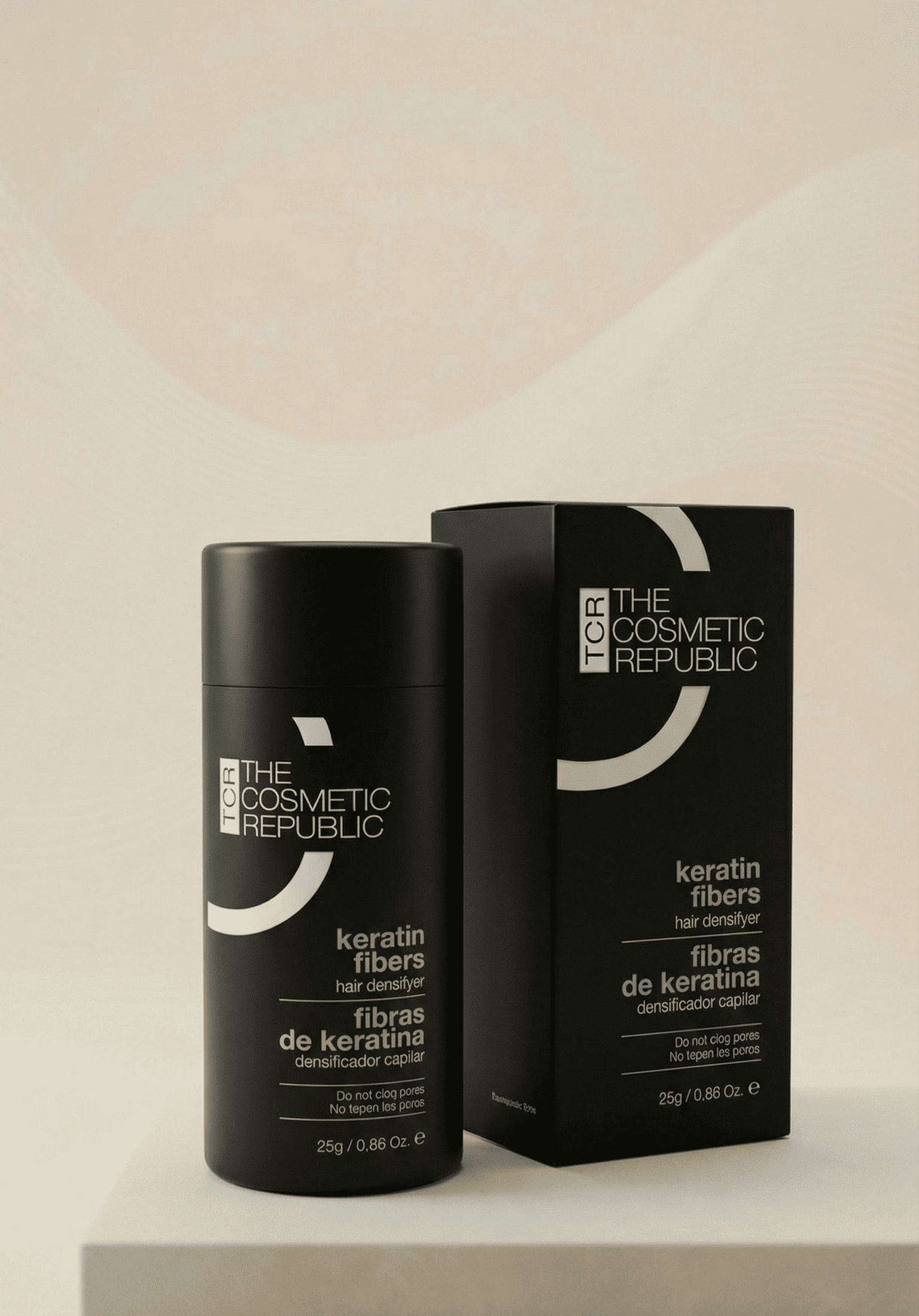 Fibras capilares de queratina