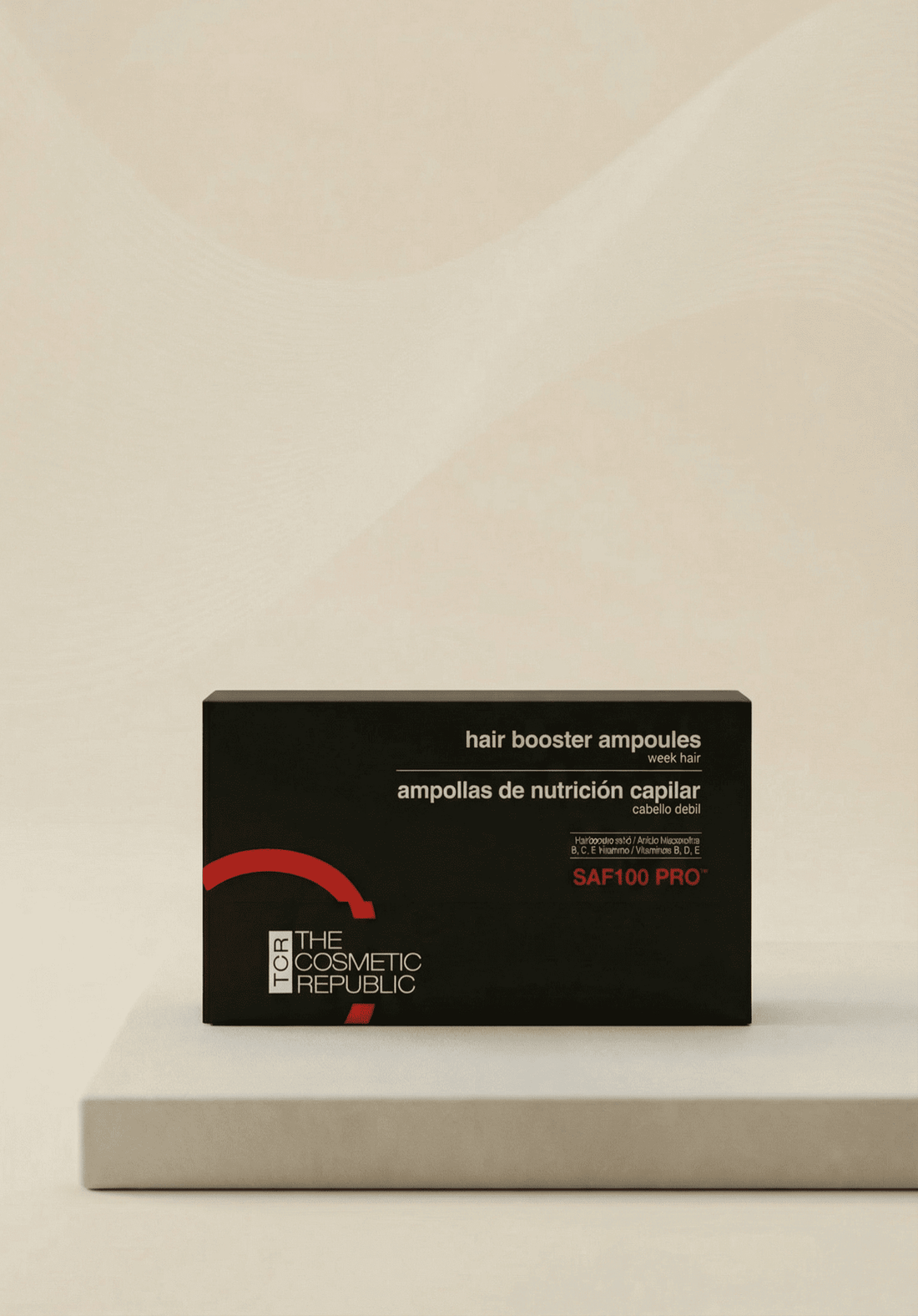 SAF100 PRO hair booster ampoules full treatment