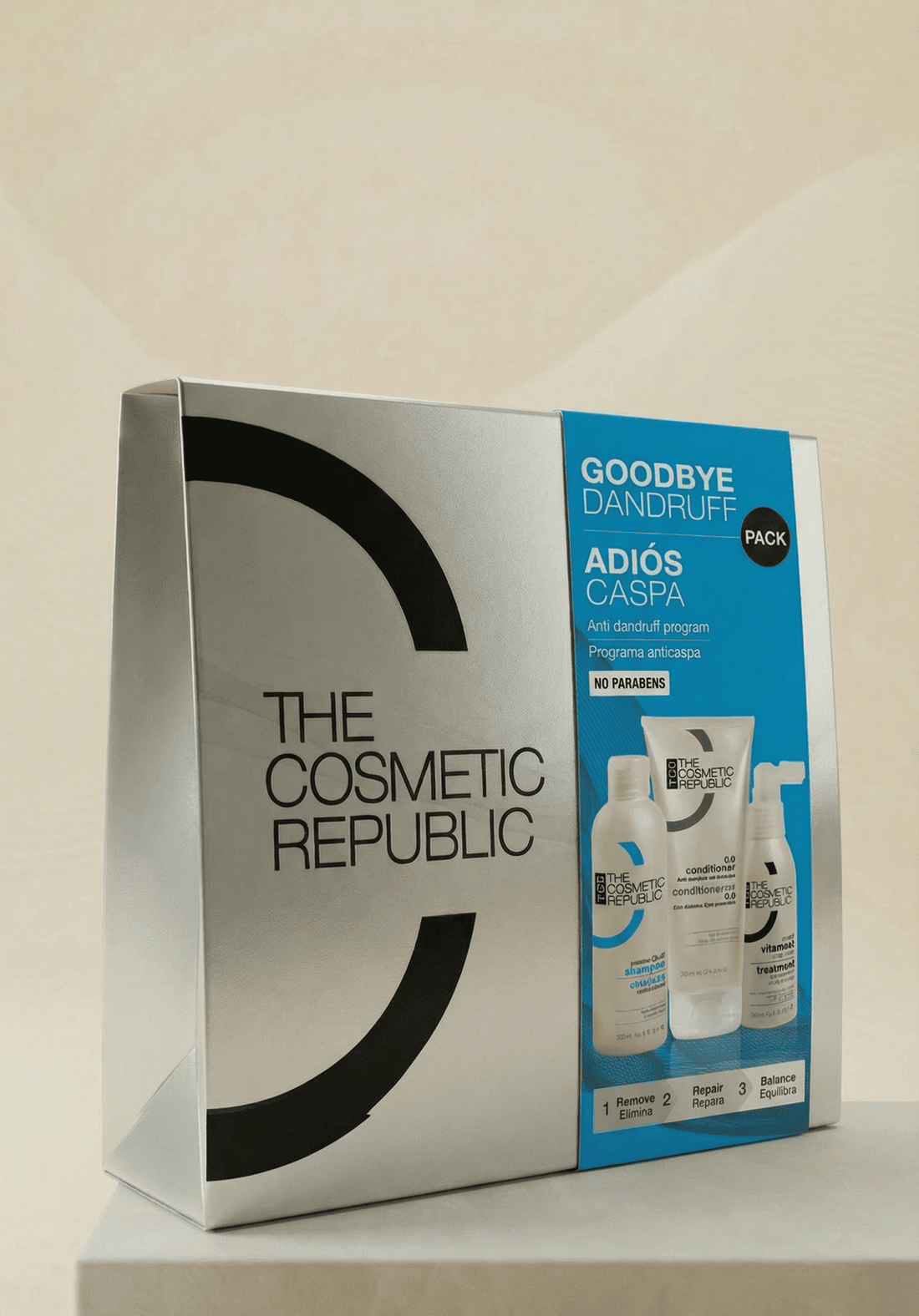 Goodbye dandruff pack