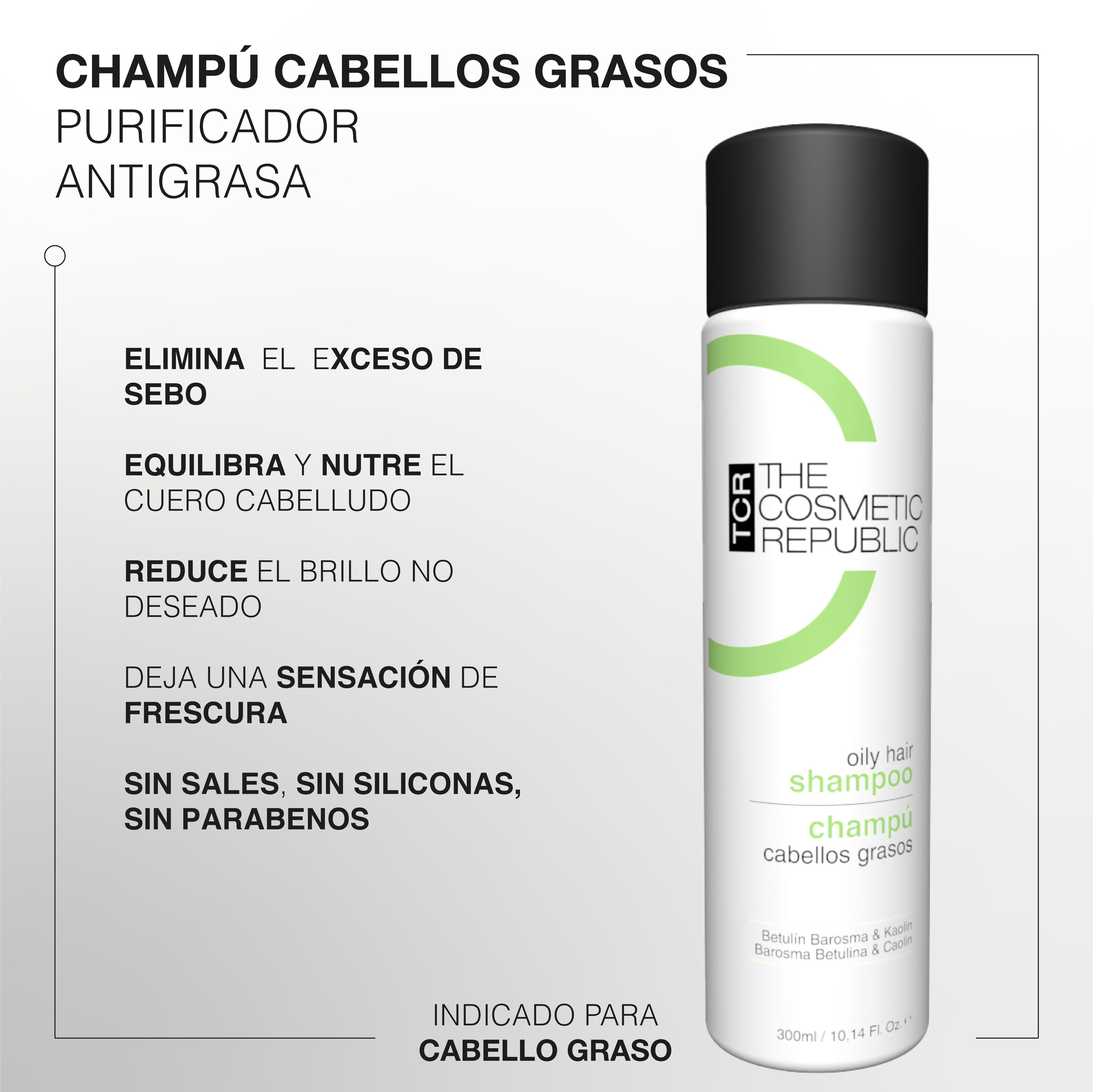 Oily hair shampoo
