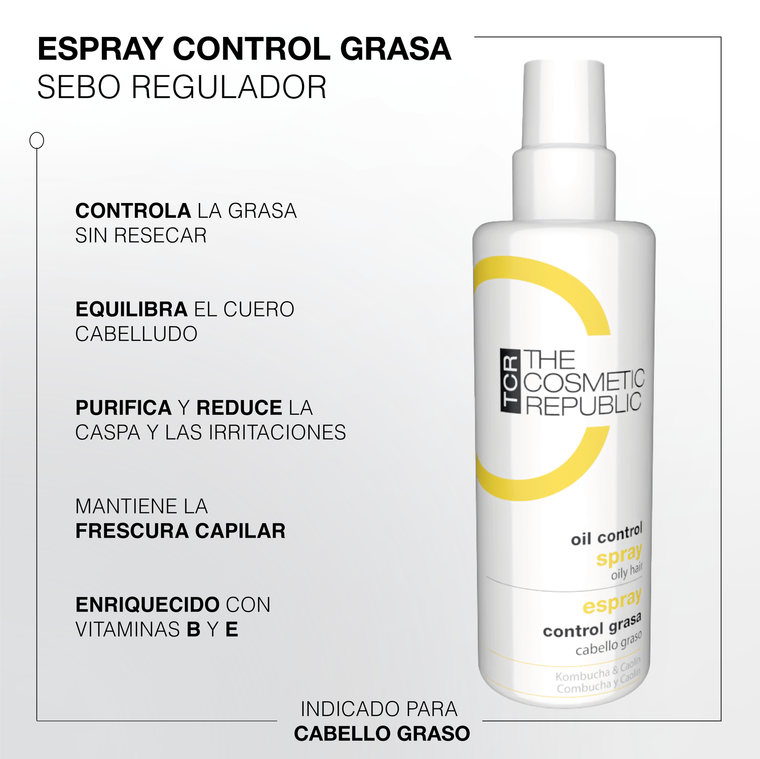 Oil control spray