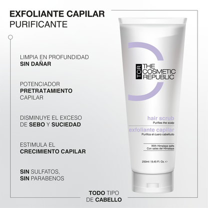 Exfoliante capilar