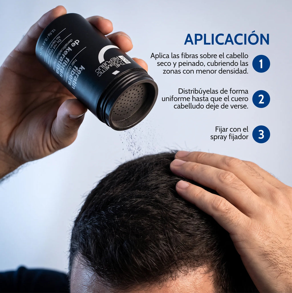 Fibras capilares de keratina