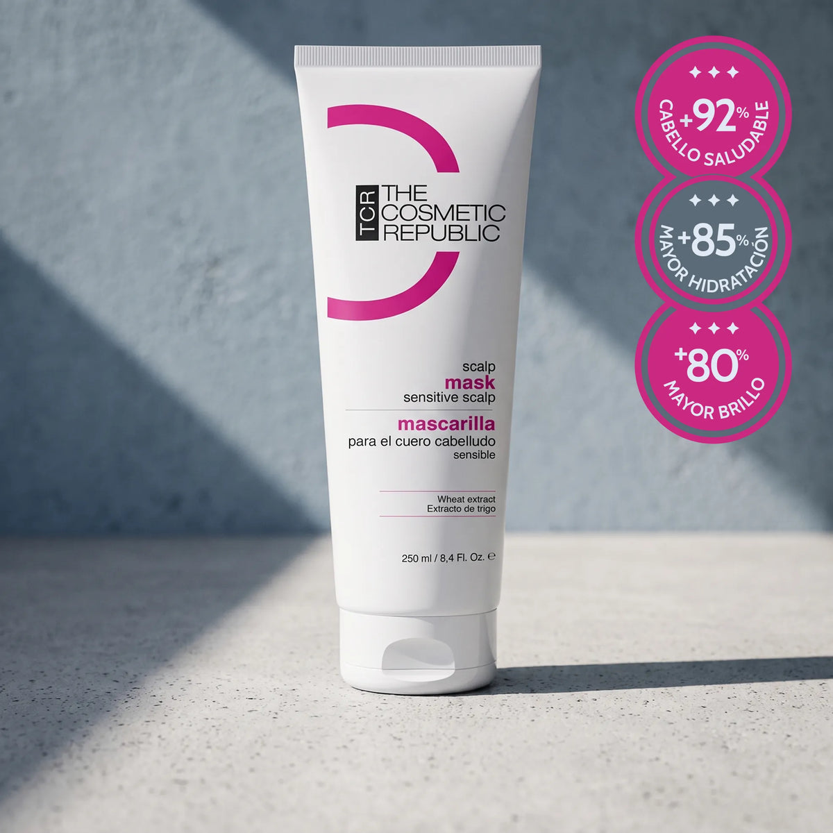Mascarilla para cuero cabelludo