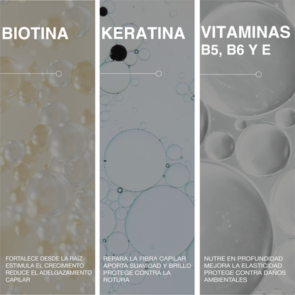 Multivitamin hair spray