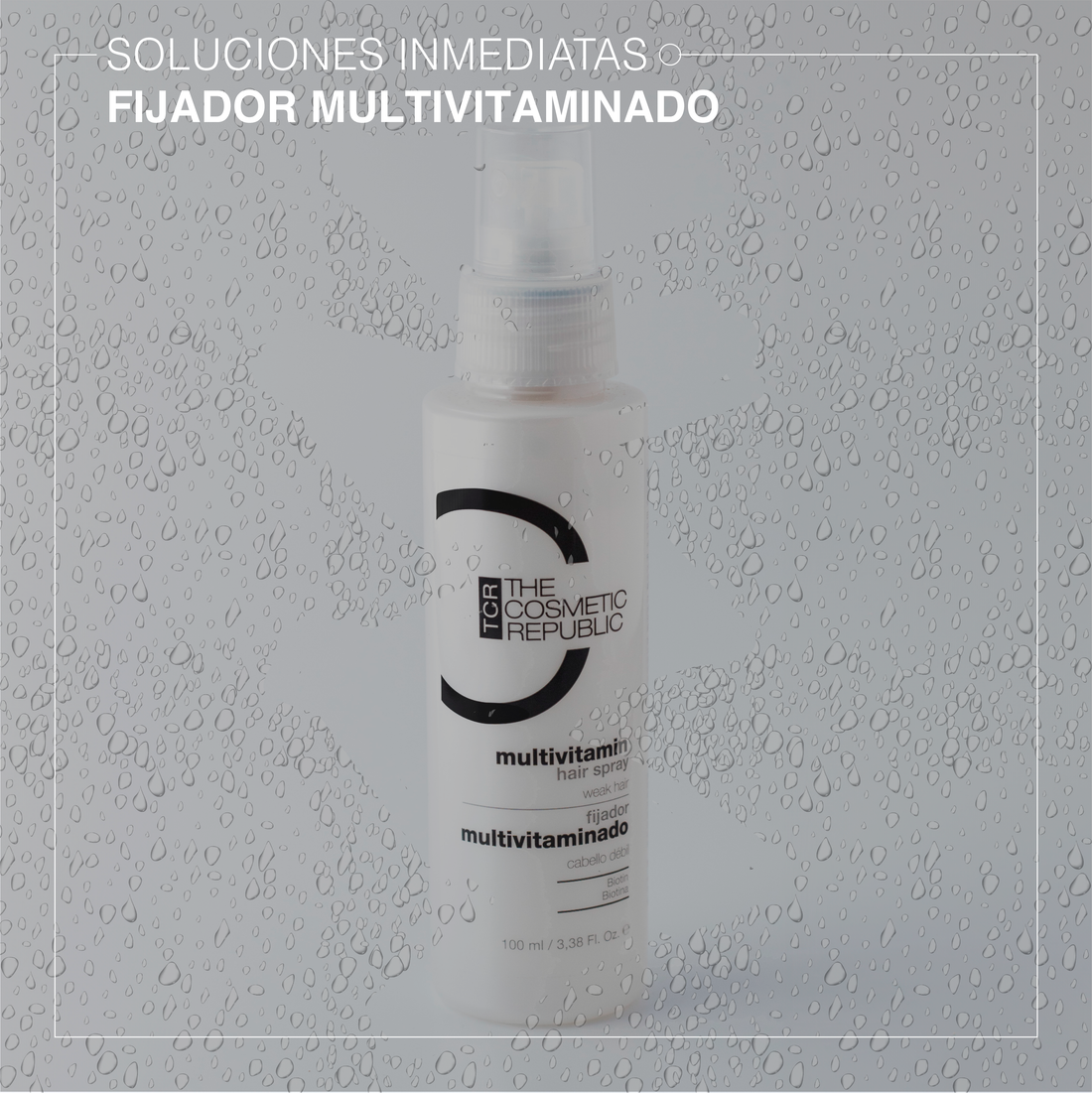 Multivitamin hair spray