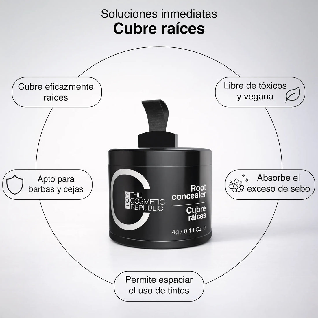 Cubre canas y raíces
