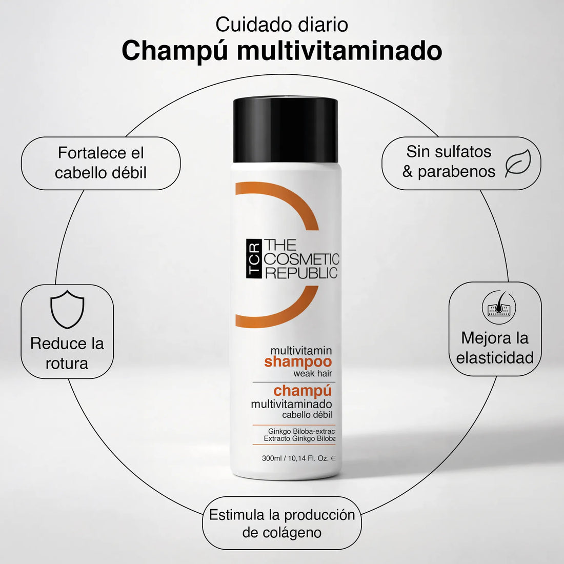Champú multivitaminado