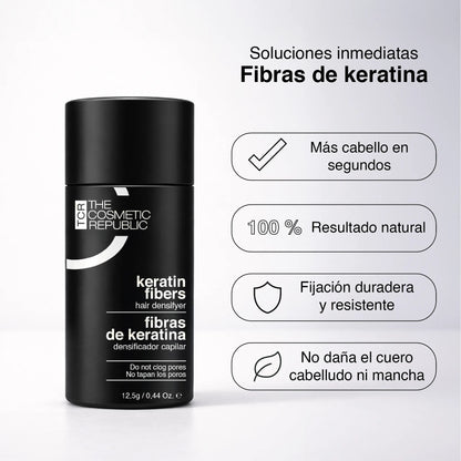 Fibras capilares de keratina