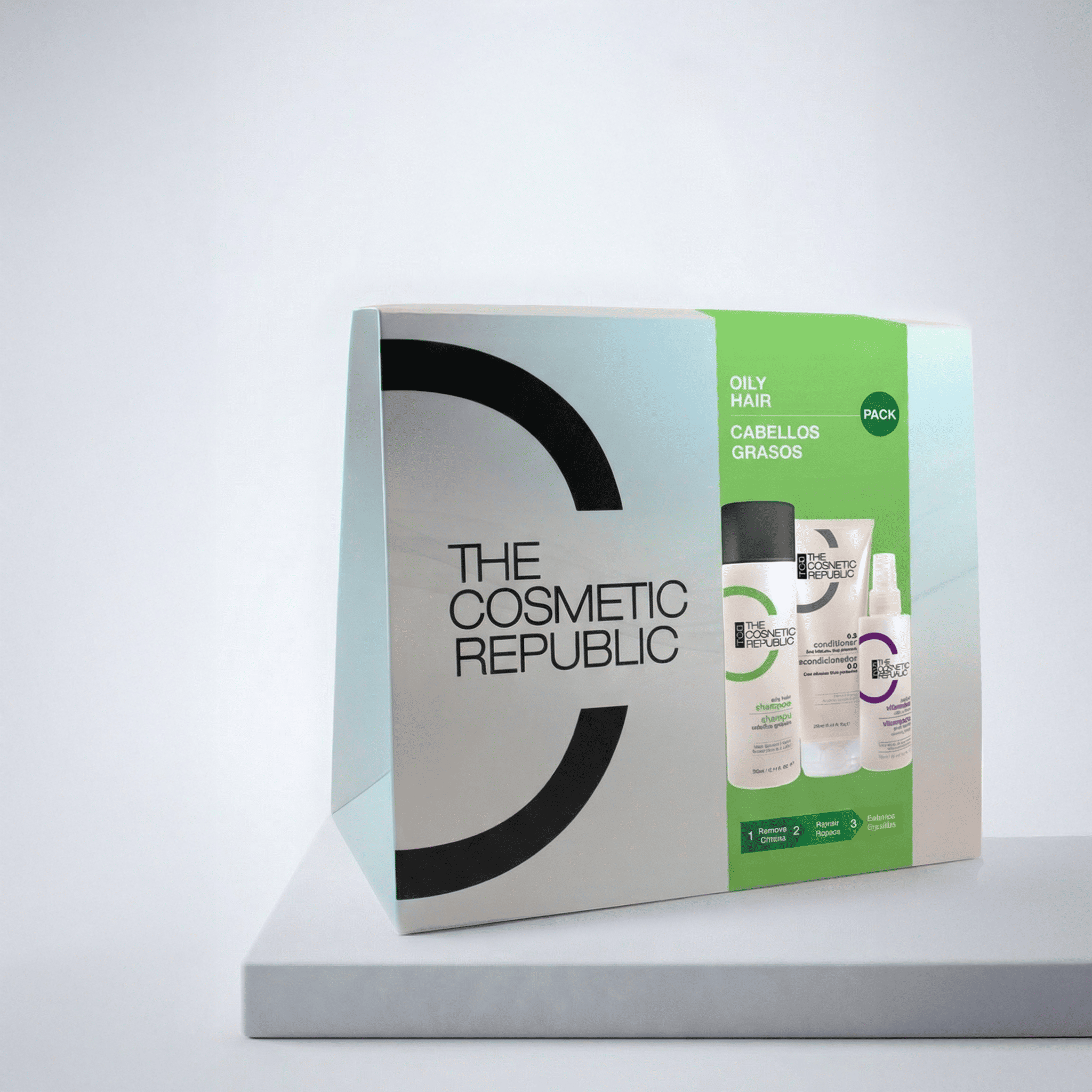 Rescue pack for oily hair