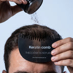 Keratin comb