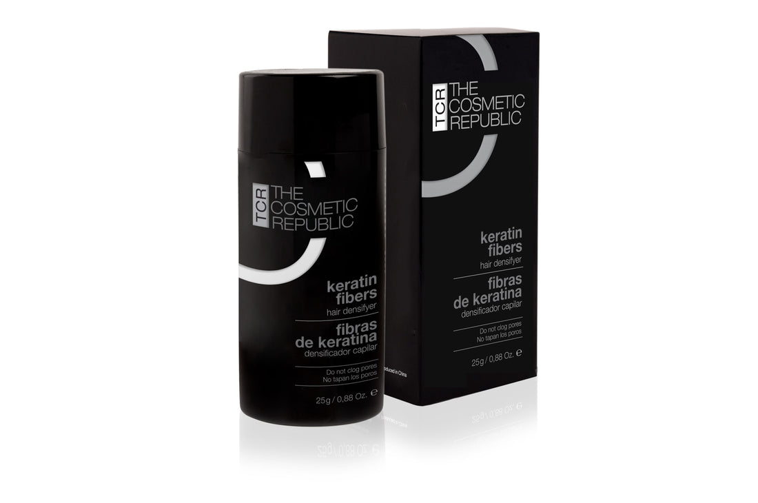 Fibras capilares de queratina